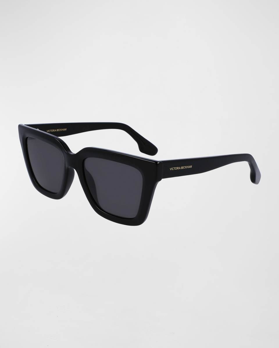 Logo Square Acetate Sunglasses